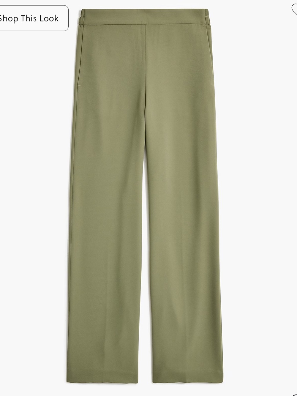 J. Crew Factory Jamie wide-leg pant pull on pants - General Surplus - Picture 5 of 9